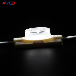 โมดูลไฟ LED พิกเซล 12V SMD3535 โมดูลไฟ LED ขอบแสง 2.8W 12*56 °   โมดูล LED เลนส์เดี่ยวขนาด 46x36 มม. สำหรับกล่องไฟสองด้าน - Product Image 2