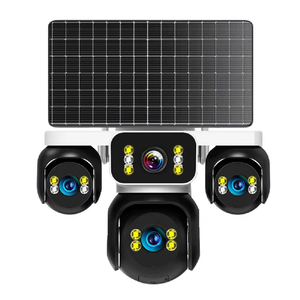 Wifi không dây năng lượng mặt trời điện máy ảnh 4G 3G khe cắm thẻ Sim CCTV an ninh <span class=keywords><strong>IP</strong></span> <span class=keywords><strong>Camera</strong></span> hỗ trợ ngoài trời 128 thẻ nhớ - Product Image 1