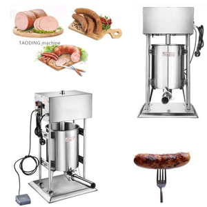 <span class=keywords><strong>Compact</strong></span> 	 Petite machine électrique pour la fabrication de saucisses 	 Machine à fabriquer des saucisses de petite taille 	 Machine à fabriquer des saucisses de poisson - Product Image 1