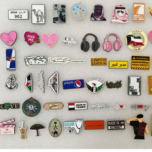 Khuyến mại saudi quốc gia ngày men pins 3m Kẽm hợp kim kim loại dán UV in sắt điện thoại Huy hiệu với khắc - Product Image 5