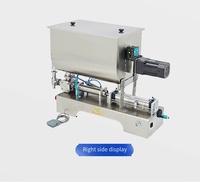 Distributeur semi-automatique pneumatique à engrenages, à tête simple/double en U, avec trémie grande/petite, économe en énergie, pour sachets de boissons, sauces, jus et crèmes