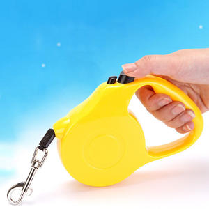 Laisse de <span class=keywords><strong>chien</strong></span> rétractable de 5 m en gros, laisse longue pour animaux de compagnie, laisse automatique pour chiens forts, corde en nylon durable - Product Image 6