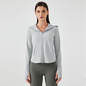 Chất Lượng Cao Mùa Hè Của Phụ Nữ Băng Lụa Mặt Trời Bảo Vệ Áo Khoác Upf50 + UV Bảo Vệ Nhanh Chóng Khô Chạy Áo Gió - Product Image 5