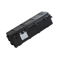 MQ1740 Boîte à outils noire à poignée rigide et étanche, étui de protection antichoc avec support en mousse pour le stockage et le transport OEM