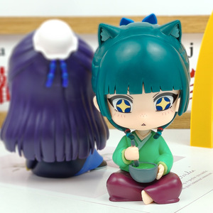 HY Il Sussurro della Ragazza della Farmacia, Personaggio Nen Versione Q a Forma di Gatto, Statuetta Anime Seduta, Giocattolo in PVC, Oggetto da Esposizione, Modellino Bambola - Product Image 6
