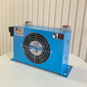 Ah0608t Air Cooler Hydraulic <b>Radiator</b> 12V 24V 220V 380V For Truck Cranes Excavators Retrofit Upgrade Vertical Type - Product Image 2