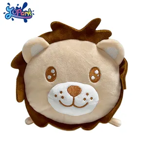 Novo Design Atacado Selva Animal Brinquedos ODM 8 polegadas Altura Travesseiro De Pelúcia Macio Recheado Abraço Travesseiro Leão Macaco Para Crianças Gift Dolls