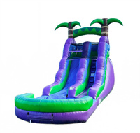 Toboggan gonflable de qualité commerciale personnalisé pour enfants, équipement de fête en plein air pour cour arrière