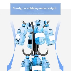Multifunctionele Ijzeren Kapstok Met 12 Haken, Stevige Vrijstaande Kledingstandaard Voor Slaapkamer En Kast, Stabiel En Ruimtebesparend - Product Image 4