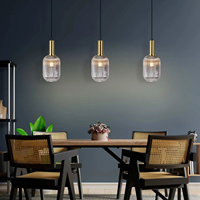 Lámpara de techo de interior personalizada de 1 luz, pantalla con espejo ahumado E27 Shelby, diseño moderno de vidrio de acero, Control de interruptor montado en superficie