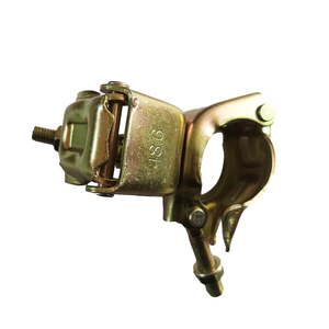 En74 Joint Swivel Right Angle <strong>Fixed</strong> Double Clamp Scaffold Coupling Putlog <strong>Scaffolding</strong> Sleeve <strong>Coupler</strong> - Product Image 1