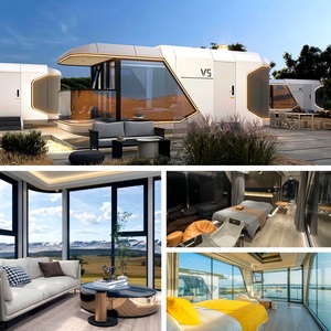 Nhà ở dạng viên nang sang trọng, mô-đun, tùy chỉnh bán buôn, phổ biến, di động, dễ lắp đặt - Product Image 2