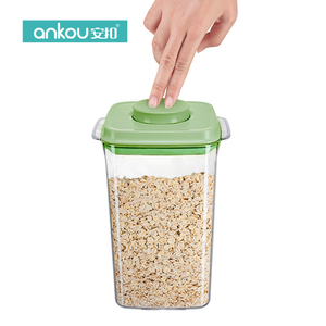 Hộp đựng thực phẩm nhà bếp cỡ lớn không chứa BPA, hộp đựng thực phẩm kín khí bằng nhựa - Product Image 6