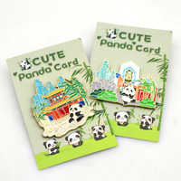 Panda Travel – Fabricant de badges métalliques personnalisés : Créez votre propre épinglette en émail rigide scintillant sur mesure, avec logo personnalisé OEM/ODM