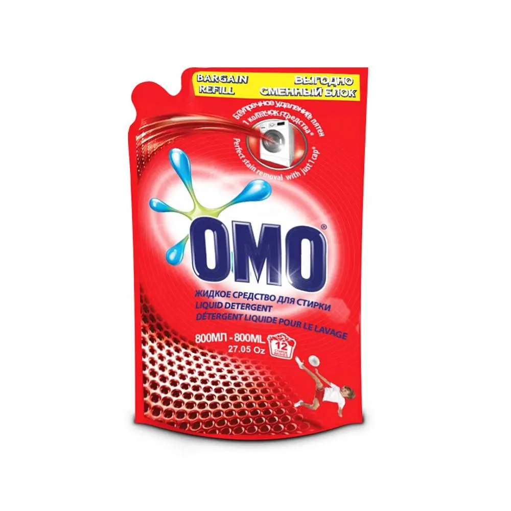 OMO LIQUID DETERGENT POUCH 800ML