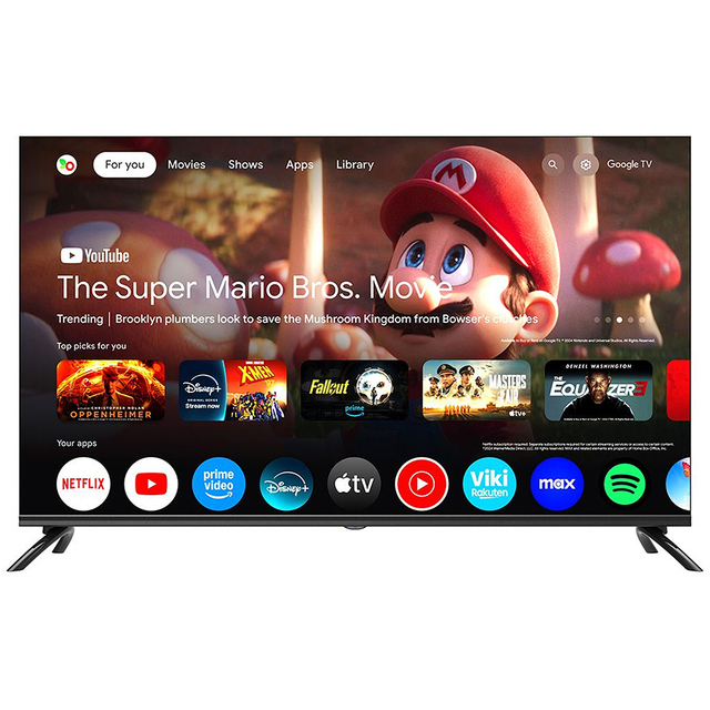 4K UHD Frameless Smart Android TV HDR LED Television WIFI Voice Control Large Screen Television for Home Entertainment