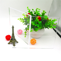 Feuille acrylique 1220 mm x 2440 mm, 6 mm, transparente, en PMMA, pour signalétique, découpe laser, taille personnalisée OEM