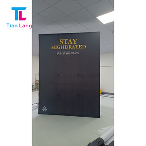 Feria comercial de tela portátil de 10 pies, telón de fondo emergente personalizado, soporte de exhibición de tela, exhibición de publicidad, pared de exhibición - Product Image 4