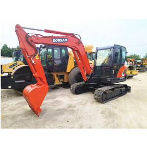 Excavatrice de haute qualité, excavatrice d'occasion, Doosan 60/6 tonnes, petite excavatrice sur chenilles, engins de terrassement, vente en gros à bas prix - Product Image 3