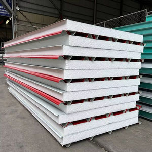 פאנל סנדוויץ' EPS 100 מ\\\"מ פאנל סנדוויץ' EPS קיר גג קיר מבודד גג פאנלים סנדוויץ' EPS - Product Image 1