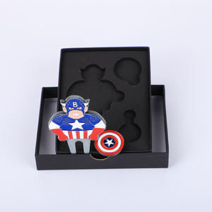 Prix d'usine – Marqueur de balle de golf personnalisé, boîte, outil de réparation de divots de golf, logo laser, divot de golf noir - Product Image 4
