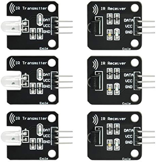 Aismartlink Digital 38khz Ir Receiver Ir Transmitter Sensor Module Kit EK8477
