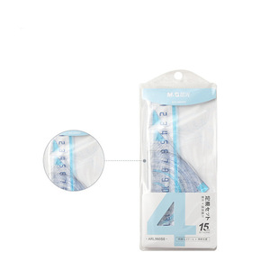 Juego de reglas Chenguang, regla triangular de 15 cm, material escolar para uso escolar - Product Image 4