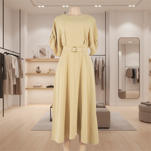 فستان سهرة طويل أنيق للنساء، فستان رسمي للمناسبات المسائية، فستان سهرة بمقاسات كبيرة، فستان سهرة أنيق وجذاب - Product Image 1