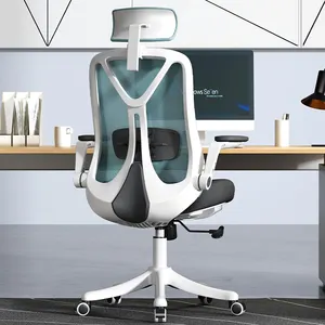 Chaise sedia da studio ergonomica sedia da Computer in rete con sedia da ufficio girevole regolabile in altezza per adolescenti