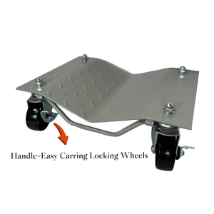 Plataforma Rodante para Ruedas de 1500 LBS, Plataformas Rodantes para Vehículos de Uso Pesado, Diseño en Forma de V Utilizado para Mover Autos, Remolques, SUV, Motocicletas - Product Image 2