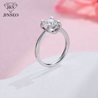 JINSEO - Diamante Suelto de Laboratorio con Corte Redondo de Precisión, de Lujo y Personalizado, para Suministro de Joyería de Boda