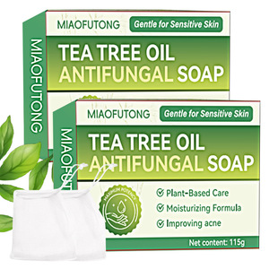 <span class=keywords><strong>Sapone</strong></span> <span class=keywords><strong>Solido</strong></span> Naturale al Tè Verde Biologico con Olio Essenziale di Tea Tree e Glicerina Fatto a Mano - Product Image 2