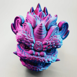Services de prototypage rapide et d'usinage pour la fabrication de lions dansants chinois imprimés en 3D par FDM, artisanat traditionnel, décoration du Nouvel An, cadeau de festival - Product Image 5