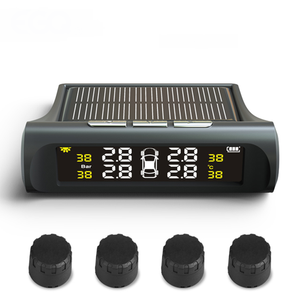 Solar Car External <strong>Tire</strong> <strong>Pressure</strong> <strong>Monitoring</strong> System Digital <strong>Tire</strong> Gauge TPMS - Product Image 1