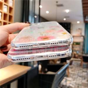 Custodia per telefono cellulare estiva vera pressata fiore selvatico per iPhone 12 11 Pro Max Fundas - Product Image 4