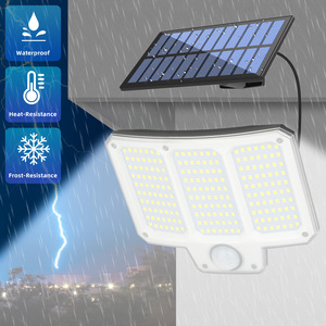 Lámpara Solar de Pared para Exteriores, 12V LED con Sensor de Movimiento, Impermeable, para Jardín y Caminos - Product Image 2