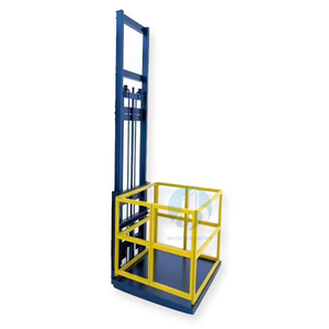 Nuovo Elevatore Idraulico Elettrico a Binario Semplice <span class=keywords><strong>per</strong></span> Trasporto Merci, Piattaforma di Sollevamento Monorail <span class=keywords><strong>per</strong></span> Uso Domestico - Product Image 2