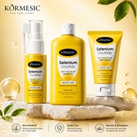 KORMESIC Champú Anticaspa con Disulfuro de Selenio 250ml, Crema Reparadora para Cabello y Cuero Cabelludo, Suero con Ácido Salicílico, Venta al por Mayor