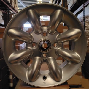 Jantes en alliage d'aluminium 13x6.0 pouces PCD 4/101.6 Offset 20mm, <span class=keywords><strong>nouveau</strong></span> design concave, finition noire pour Opel GT Olympia Minilite - Product Image 4