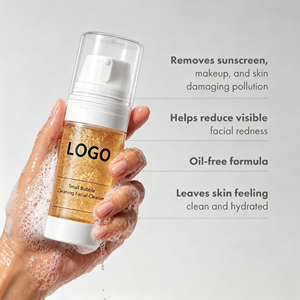 Nettoyant Visage Hydratant OEM aux Particules d'Or, à l'Extrait de Feuille d'Olea Europaea et de Cactus, et aux Multi-Acides Aminés - Product Image 4