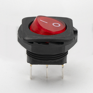 Kcd1 20 mét Đường kính vòng <span class=keywords><strong>Rocker</strong></span> chuyển ON-OFF/ON-on/ON-OFF-on chốt momentary <span class=keywords><strong>Rocker</strong></span> chuyển 10A 125VAC 6A 250VAC - Product Image 3