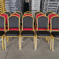 Échantillon Gratuit - Chaises de Banquet Empilables Modernes en Métal pour Mariages, Fêtes et Hôtels - Vente en Gros