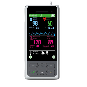 <span class=keywords><strong>Monitor</strong></span> de Sinais Vitais Portátil Mini com Sensor de Oximetria SpO2 e Manguito NIBP, Módulo Médico OEM - Product Image 1
