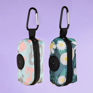MIDEPET Distributeur de sacs à déjections pour animaux de compagnie, écologique, de luxe, motif dessin animé, en polyester, personnalisé, pour petits animaux - Product Image 3