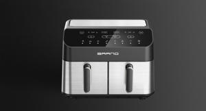 Большая цифровая фритюрница из нержавеющей стали емкостью 10 л, 4 + 4 л - Product Image 3