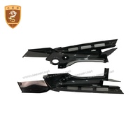 2014 pièces de voiture en Fiber de carbone 5 pièces garniture de couverture de panneau de baie de moteur avant pour Audi R8 V8 V10