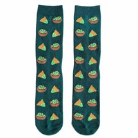 Chaussettes de sport décontractées en spandex pour femmes avec logo, idéales pour l'automne