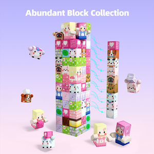 Blocs de construction magnétiques 3D, jeu magnétique sensoriel pour jouets en plastique STEM, ensemble emballé, certifié ASTM - Product Image 6