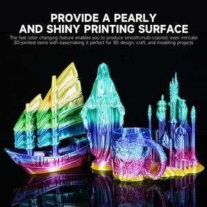 Gratkit 2024 Nieuw Product Zijde Regenboog Pla Filament 1.75Mm 1Kg Spoel - Product Image 4