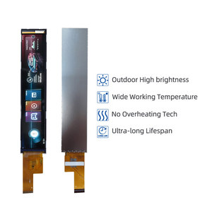 6.9นิ้ว280x1424จอแสดงผลความสว่างสูง850nits IPS MIPI stretch Bar LCD Display พร้อมจอ Capacitive Touch - Product Image 2